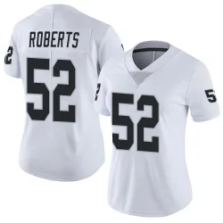 Women's Elandon Roberts Las Vegas Raiders No.52 Limited Vapor Untouchable Jersey - White