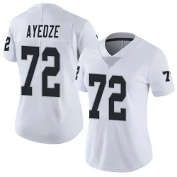 Women's Gottlieb Ayedze Las Vegas Raiders No.72 Limited Vapor Untouchable Jersey - White