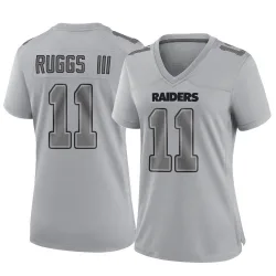 Women's Henry Ruggs III Las Vegas Raiders No.11 Game Atmosphere Fashion Jersey - Gray