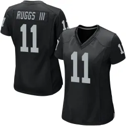 Women's Henry Ruggs III Las Vegas Raiders No.11 Game Team Color Jersey - Black