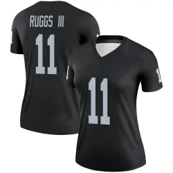 Women's Henry Ruggs III Las Vegas Raiders No.11 Legend Jersey - Black