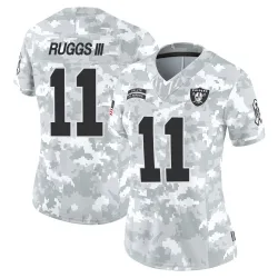 Women's Henry Ruggs III Las Vegas Raiders No.11 Limited 2024 Salute to Service Jersey - Arctic Camo