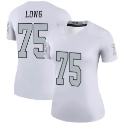 Women's Howie Long Las Vegas Raiders No.75 Legend Color Rush Jersey - White
