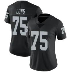 Women's Howie Long Las Vegas Raiders No.75 Limited Team Color Vapor Untouchable Jersey - Black