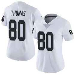 Women's Ian Thomas Las Vegas Raiders No.80 Limited Vapor Untouchable Jersey - White