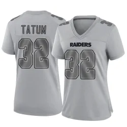 Women's Jack Tatum Las Vegas Raiders No.32 Game Atmosphere Fashion Jersey - Gray