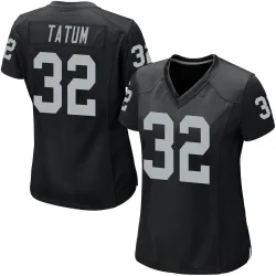 Women's Jack Tatum Las Vegas Raiders No.32 Game Team Color Jersey - Black