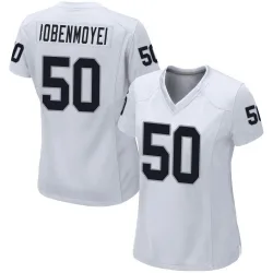 Women's Jacob Bobenmoyer Las Vegas Raiders No.50 Game Jersey - White
