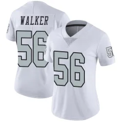 Women's Jailin Walker Las Vegas Raiders No.56 Limited Color Rush Jersey - White
