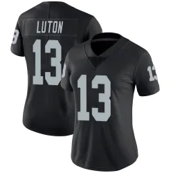 Women's Jake Luton Las Vegas Raiders No.13 Limited Team Color Vapor Untouchable Jersey - Black
