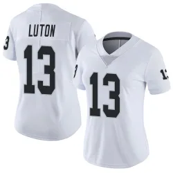 Women's Jake Luton Las Vegas Raiders No.13 Limited Vapor Untouchable Jersey - White