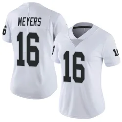 Women's Jakobi Meyers Las Vegas Raiders No.16 Limited Vapor Untouchable Jersey - White