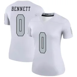Women's Jakorian Bennett Las Vegas Raiders No.0 Legend Color Rush Jersey - White