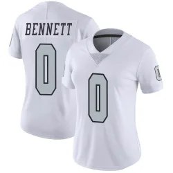 Women's Jakorian Bennett Las Vegas Raiders No.0 Limited Color Rush Jersey - White