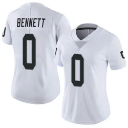 Women's Jakorian Bennett Las Vegas Raiders No.0 Limited Vapor Untouchable Jersey - White