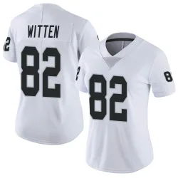 Women's Jason Witten Las Vegas Raiders No.82 Limited Vapor Untouchable Jersey - White