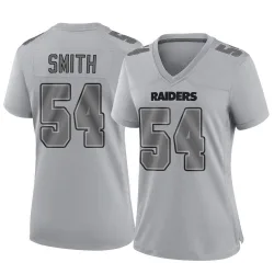 Women's Jaylon Smith Las Vegas Raiders No.54 Game Atmosphere Fashion Jersey - Gray