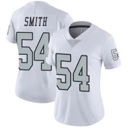 Women's Jaylon Smith Las Vegas Raiders No.54 Limited Color Rush Jersey - White