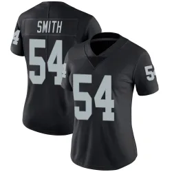 Women's Jaylon Smith Las Vegas Raiders No.54 Limited Team Color Vapor Untouchable Jersey - Black
