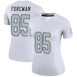 Women's Jeff Foreman Las Vegas Raiders No.85 Legend Color Rush Jersey - White