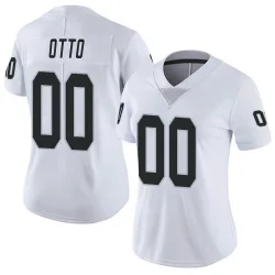 Women's Jim Otto Las Vegas Raiders No.00 Limited Vapor Untouchable Jersey - White