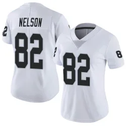Women's Jordy Nelson Las Vegas Raiders No.82 Limited Vapor Untouchable Jersey - White
