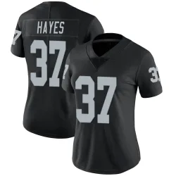 Women's Lester Hayes Las Vegas Raiders No.37 Limited Team Color Vapor Untouchable Jersey - Black