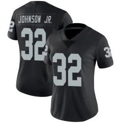 Women's Lonnie Johnson Jr. Las Vegas Raiders No.32 Limited Team Color Vapor Untouchable Jersey - Black