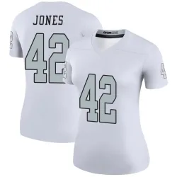 Women's Matt Jones Las Vegas Raiders No.42 Legend Color Rush Jersey - White
