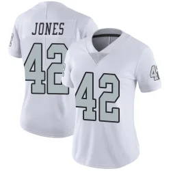Women's Matt Jones Las Vegas Raiders No.42 Limited Color Rush Jersey - White