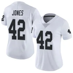 Women's Matt Jones Las Vegas Raiders No.42 Limited Vapor Untouchable Jersey - White