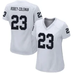 Women's Nickell Robey-Coleman Las Vegas Raiders No.23 Game Jersey - White