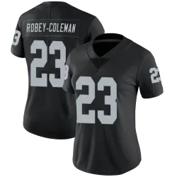 Women's Nickell Robey-Coleman Las Vegas Raiders No.23 Limited Team Color Vapor Untouchable Jersey - Black