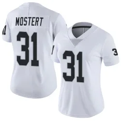 Women's Raheem Mostert Las Vegas Raiders No.31 Limited Vapor Untouchable Jersey - White