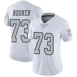 Women's Tank Booker Las Vegas Raiders No.73 Limited Color Rush Jersey - White