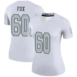 Women's Tomari Fox Las Vegas Raiders No.60 Legend Color Rush Jersey - White