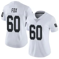 Women's Tomari Fox Las Vegas Raiders No.60 Limited Vapor Untouchable Jersey - White