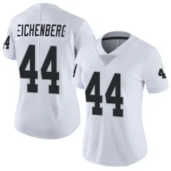 Women's Tommy Eichenberg Las Vegas Raiders No.44 Limited Vapor Untouchable Jersey - White