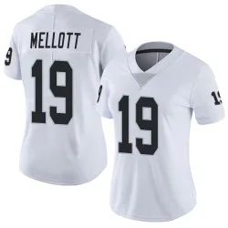 Women's Tommy Mellott Las Vegas Raiders No.19 Limited Vapor Untouchable Jersey - White