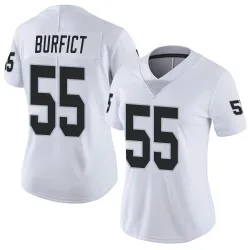 Women's Vontaze Burfict Las Vegas Raiders No.55 Limited Vapor Untouchable Jersey - White