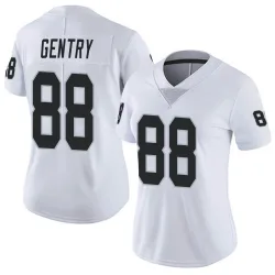 Women's Zach Gentry Las Vegas Raiders No.88 Limited Vapor Untouchable Jersey - White