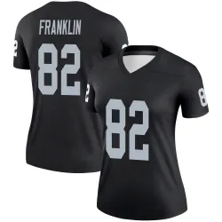 Women's Zakhari Franklin Las Vegas Raiders No.82 Legend Jersey - Black