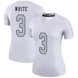 Women's Zamir White Las Vegas Raiders No.3 Legend Color Rush Jersey - White