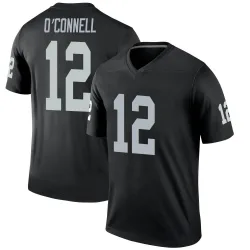 Youth Aidan O'Connell Las Vegas Raiders No.12 Legend Jersey - Black