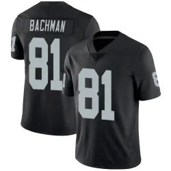 Youth Alex Bachman Las Vegas Raiders No.81 Limited Team Color Vapor Untouchable Jersey - Black