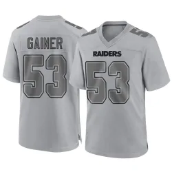 Youth Amari Gainer Las Vegas Raiders No.53 Game Atmosphere Fashion Jersey - Gray