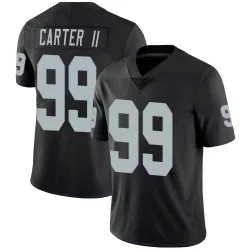 Youth Andre Carter II Las Vegas Raiders No.99 Limited Team Color Vapor Untouchable Jersey - Black