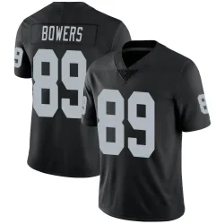Youth Brock Bowers Las Vegas Raiders No.89 Limited Team Color Vapor Untouchable Jersey - Black