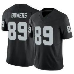 Youth Brock Bowers Las Vegas Raiders No.89 Limited Vapor F.U.S.E. Jersey - Black