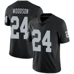 Youth Charles Woodson Las Vegas Raiders No.24 Limited Team Color Vapor Untouchable Jersey - Black